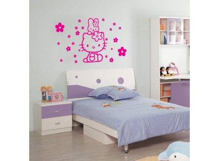 Kit de adesivos HELLO KITTY A-18